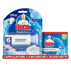 Duck Fresh Discs Profumo Marine, [8 Dischetti Gel]