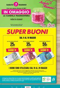 TIGOTA' varie promozioni attive - Buoni Omaggio 5€/25€ 10€/35€ 20€/50€