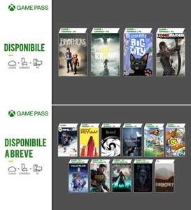 Hellblade II, Immortals of Aveum, Lords of the Fallen, Chants of Sennaar, Humanity, Brothers: ATOTS, Little Kitty Big City [Xbox Game Pass]