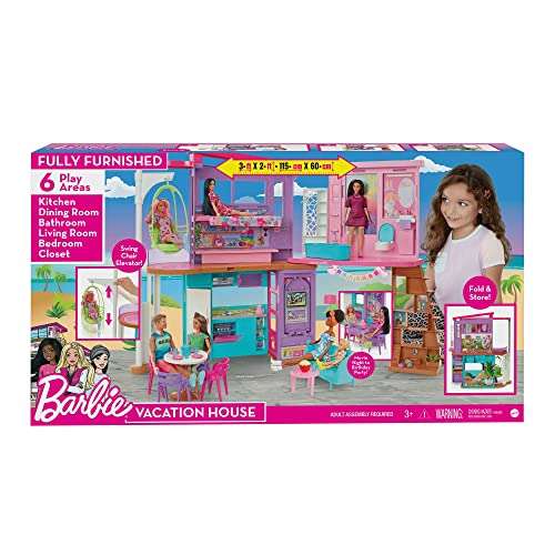 Barbie Sirene Malibu - Bambola Sirena con Cucciolo e accessori »