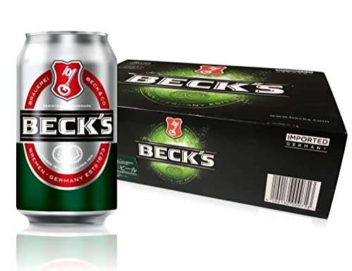 Beck's Pils, Birra Lattina - Pacco da 24x33cl