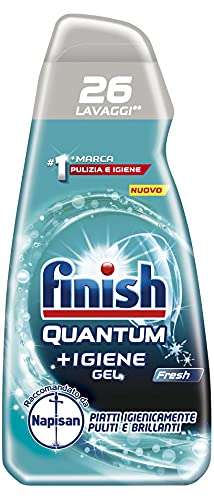 Finish Quantum +Igiene Gel [26 Lavaggi, 560 ml]