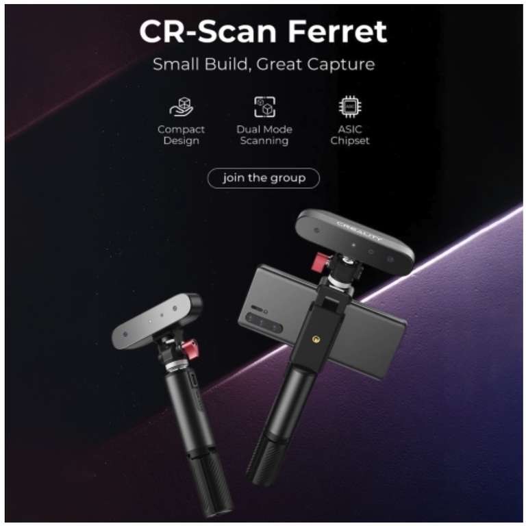 Scanner 3D Creality CR-Scan Ferret