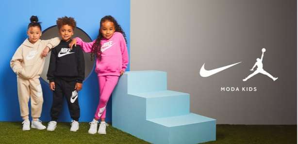 Nike e Jordan Junior fino al 60% di sconto da Saldiprivati