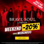 Brave Soul London - Sconti fino al 75% + 20% EXTRA