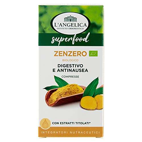 L'Angelica - Integratore nutraceutico zenzero Biologico [75 Compresse]