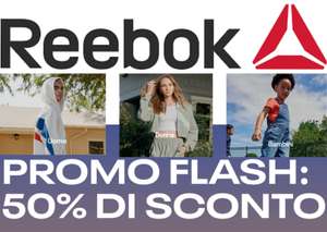 REEBOK Promo Flash Sconti fino al 50%