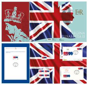 [Poste Italiane] Serie commemorativa della Regina Elisabetta II del Regno Unito