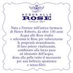 Acqua Alle Rose | Crema Viso Idratante con Acqua di Rosa Damascena e Vitamina E, 50ml