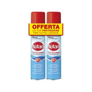 Autan Family Care Spray | Antizanzare 2x100 ml