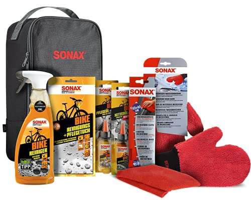 Sonax - Set per bicicletta con borsa