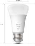 Philips Hue White Lampadina LED Smart, E27, 9W [Utenti Selezionati]
