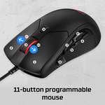 HyperX Pulsefire Raid – Ergonomico – 11 pulsanti programmabili Mouse Gaming RGB
