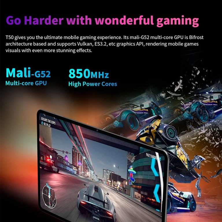 Tablet Teclast T50 Gaming [Android 12, 8GB/128GB]