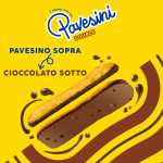 Pavesi Pavesini Double, Snack Croccante con Cioccolato Fondente, Confezione da 60 gr