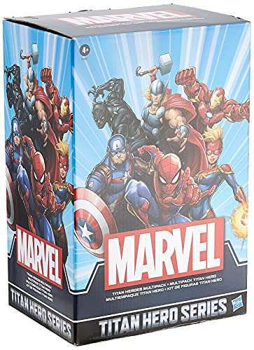 Hasbro Marvel | Titan Hero Series: Confezione Multipla 6 Action Figure 30 cm