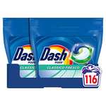 Dash Pods - Detersivo per lavatrice In capsule 116 Lavaggi (2x58)