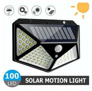Luce solare per esterni con rilevamento di movimento 100 LED [Prezzo per nuovi Account]