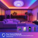 Plafoniera LED Soffitto con Altoparlante Bluetooth: Illumina e Divertiti!