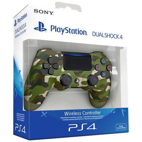 SONY - PS4 - Controller Dualshock 4 V2 Green Camouflage