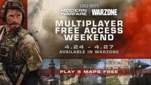 Call of Duty Modern Warfare Gratis Dal 24/04 al 27/04