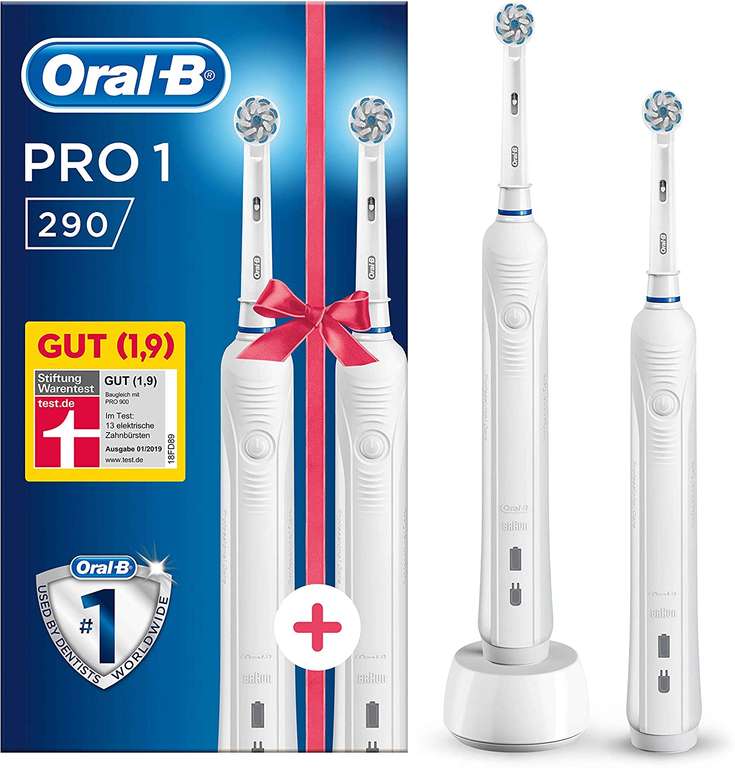 Oral-B PRO 1 coppia spazzolini elettrici