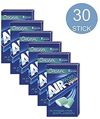 30 stick Vigorsol Air Action Gomme da Masticare Senza Zucchero