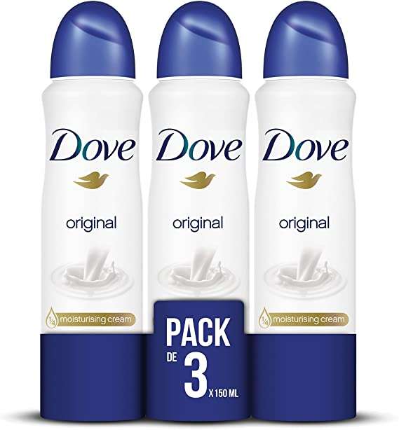 Pack da 3 - Deodorante Dove Original