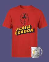 Pack Flash Gordon T-Shirt + Tazza