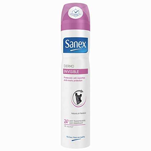 3x 200ml Sanex – Deodorante Spray Dermo – Anti-impronte bianche
