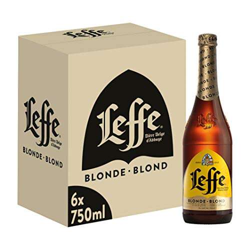 Pack da 6 Birra Leffe Blonde 750 ml