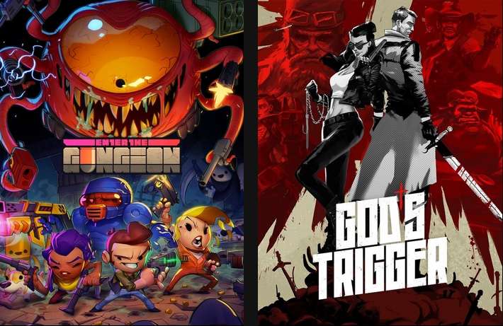 Epic Games - giochi PC gratis : Enter the Gungeon & God's Trigger