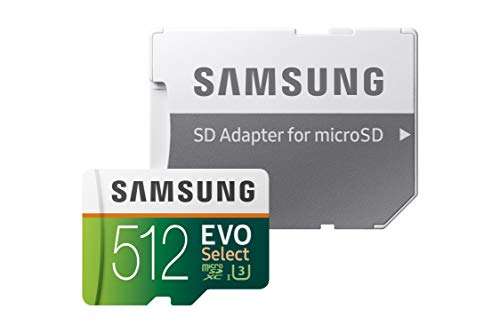 Samsung Memorie MB-ME512HA Evo Select Scheda MicroSD da 512