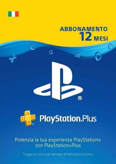 PlayStation Plus Abbonamento 12 Mesi