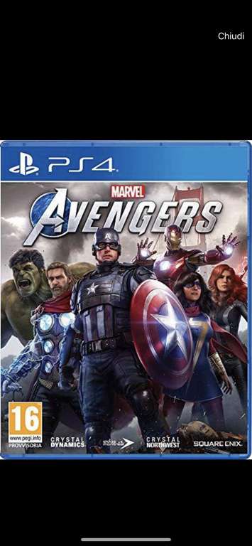 BETA Avengers Marvel’s per PS4