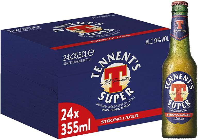 Birra Tennent's Super 24 x 355 ml 26.1€