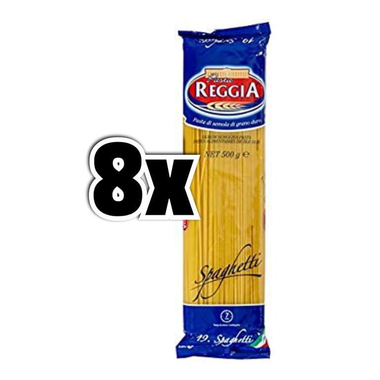 8x 500gr Pasta Reggia Spaghetti
