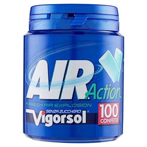 100 confetti Vigorsol Air Action Gomme da masticare