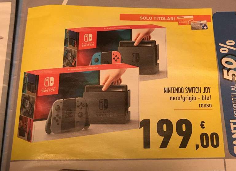 Nintendo Switch Offerta locale Spazio Conad