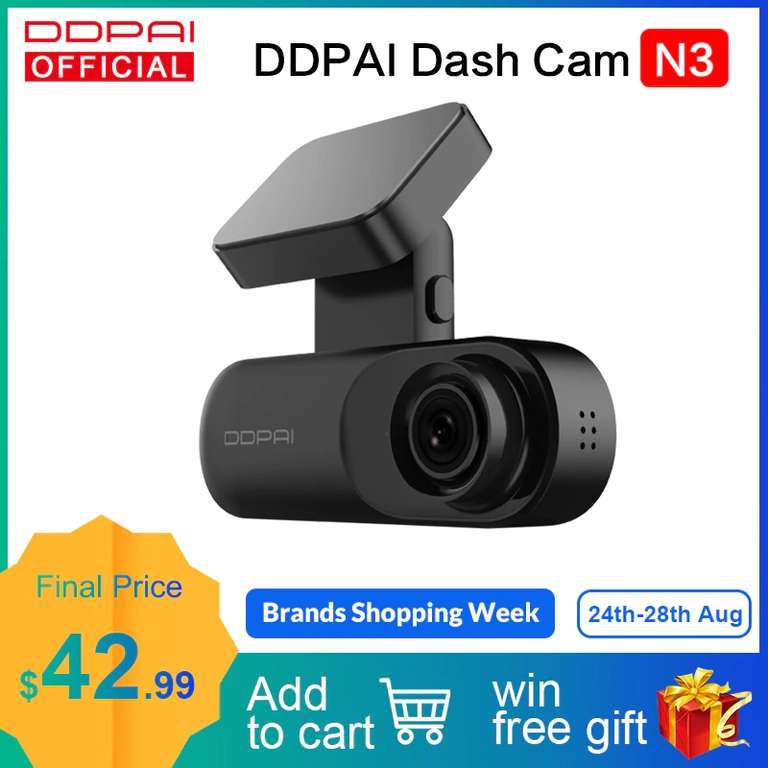 Videocamera Per Auto DDPai Mola N3