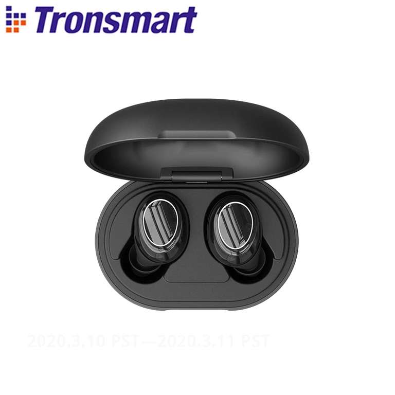 Auricolari Bluetooth Tronsmart Onyx Neo Qualcomm Spedizione da Europa