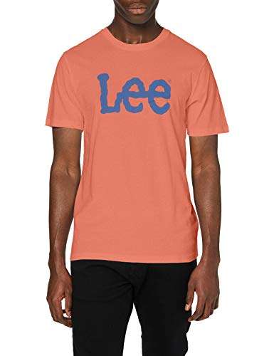 T-Shirt Lee uomo color paprika