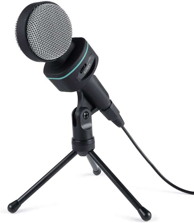 Microfono AUKEY Condensatore da Tavolo 9.9€