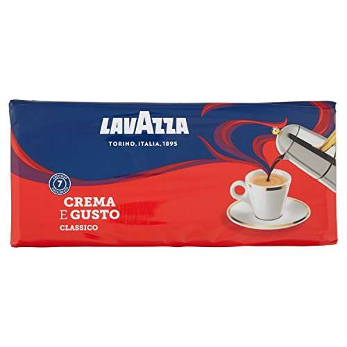 4x250 gr Lavazza Caffè Macinato Crema e Gusto
