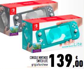 Nintendo switch lite 139€