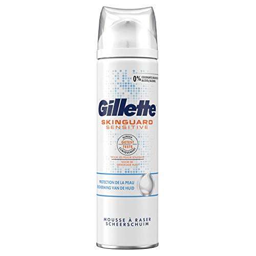 Gillette Skinguard Sensitive - Schiuma da Barba 250 ml
