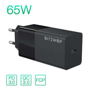 Caricatore USB-C PD3.0 65W BlitzWolf® BW-S17