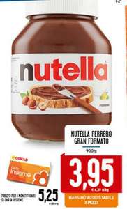 Nutella - Gran formato 900 gr. In Tutti i Conad D'italia