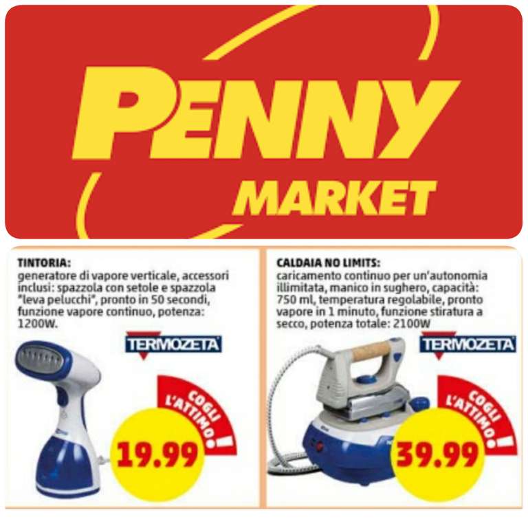 Penny Market - Ferri da Stiro: Tintoria Express e Caldaia No Limits