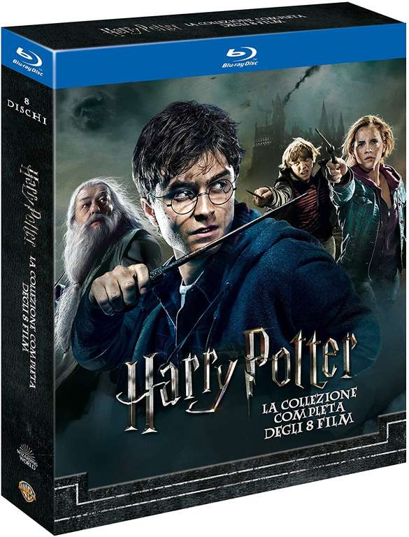 Harry Potter Collection (Standard Edition) (8 Blu-Ray) + Kit Hogwarts